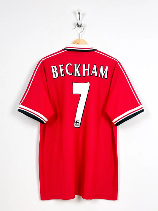 Manchester United 1998 Home — Beckham #7