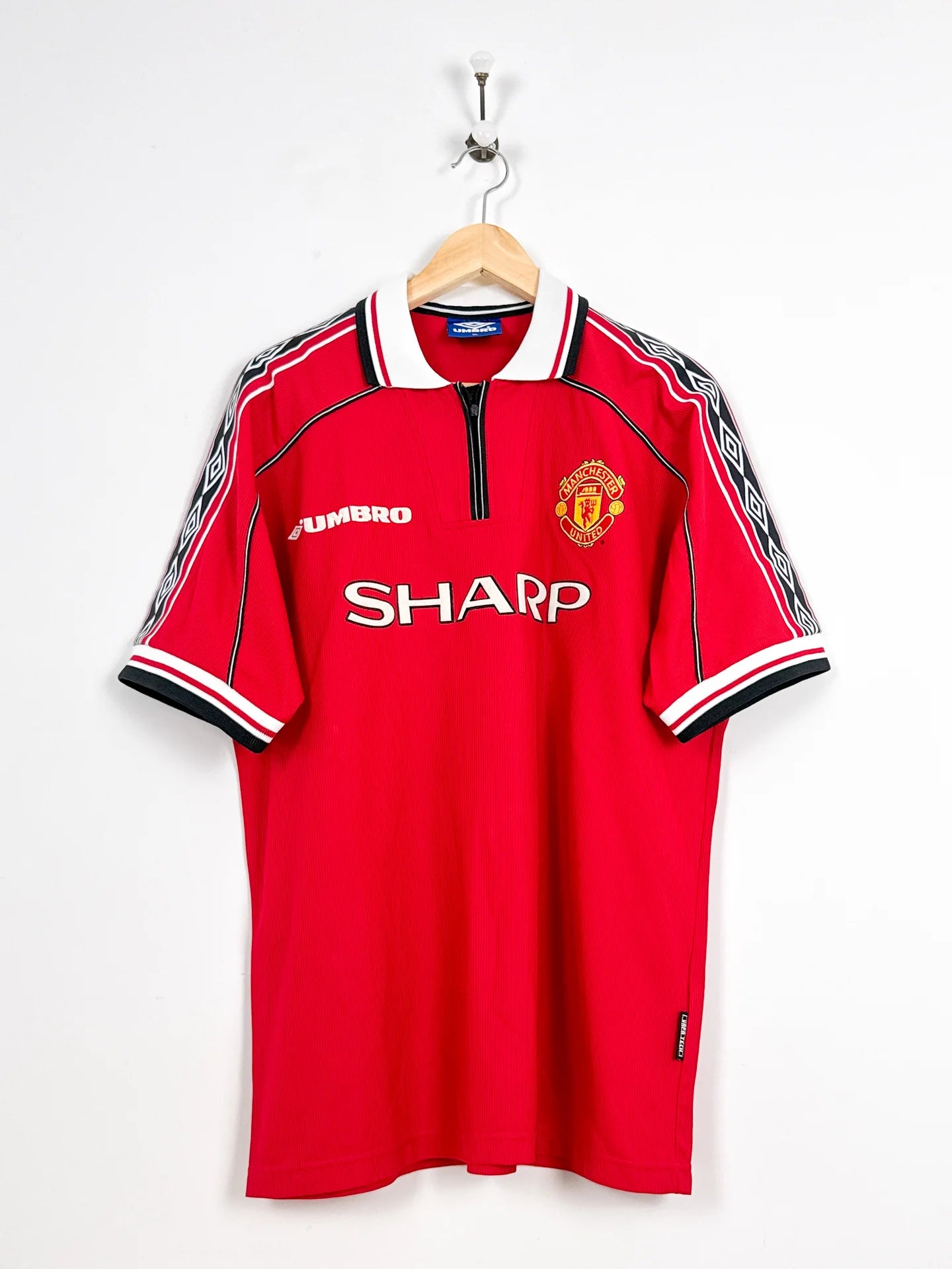 Manchester United 1998 Home — Beckham #7
