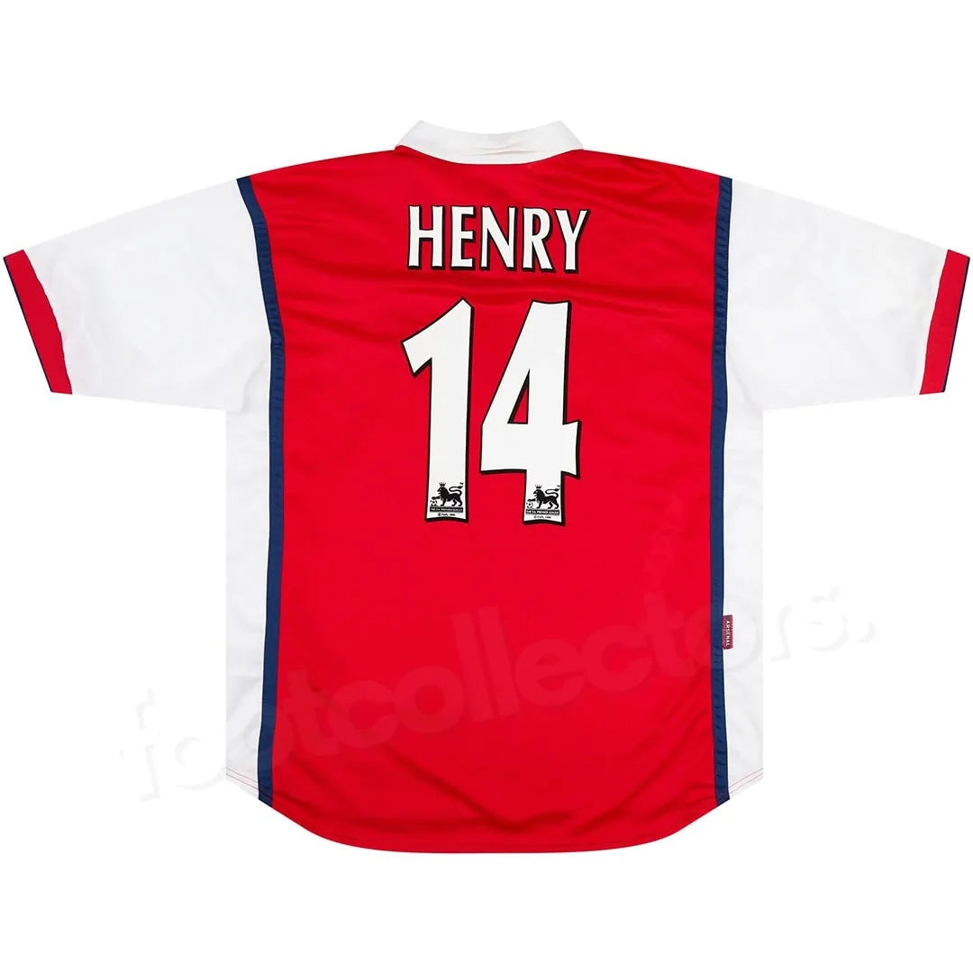 Arsenal 1998-2000 Home — Henry #14