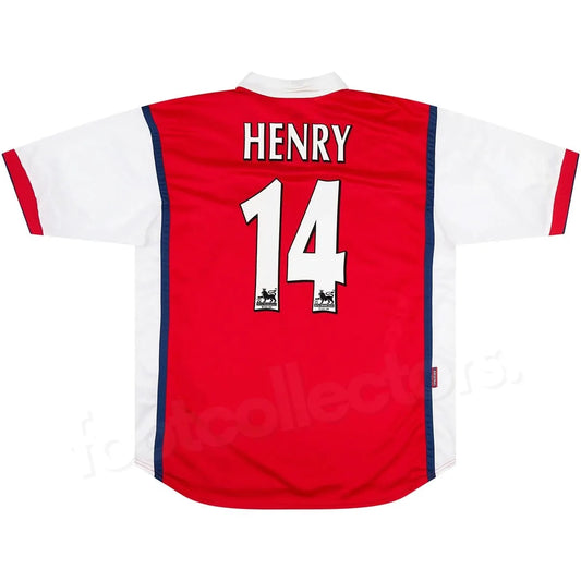 Arsenal 1998-2000 Home — Henry #14