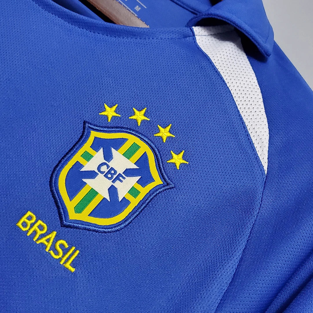 Brazil 2002 Away Blue