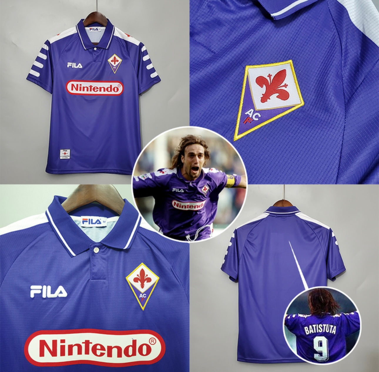 Fiorentina 1998 Home Nintendo